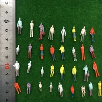 500pcslot architecture model n scale figure in ho train layout plastic materials 1150