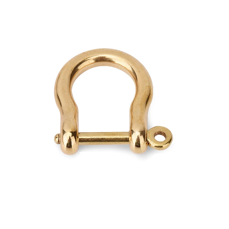 2 шт. многофункциональная Чистая медь d образное кольцо штифт якорь лук Скоба