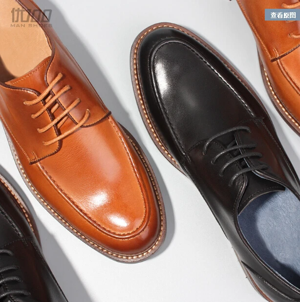 2017 г. мужские Модные модельные туфли в ретро британском стиле оксфорды на