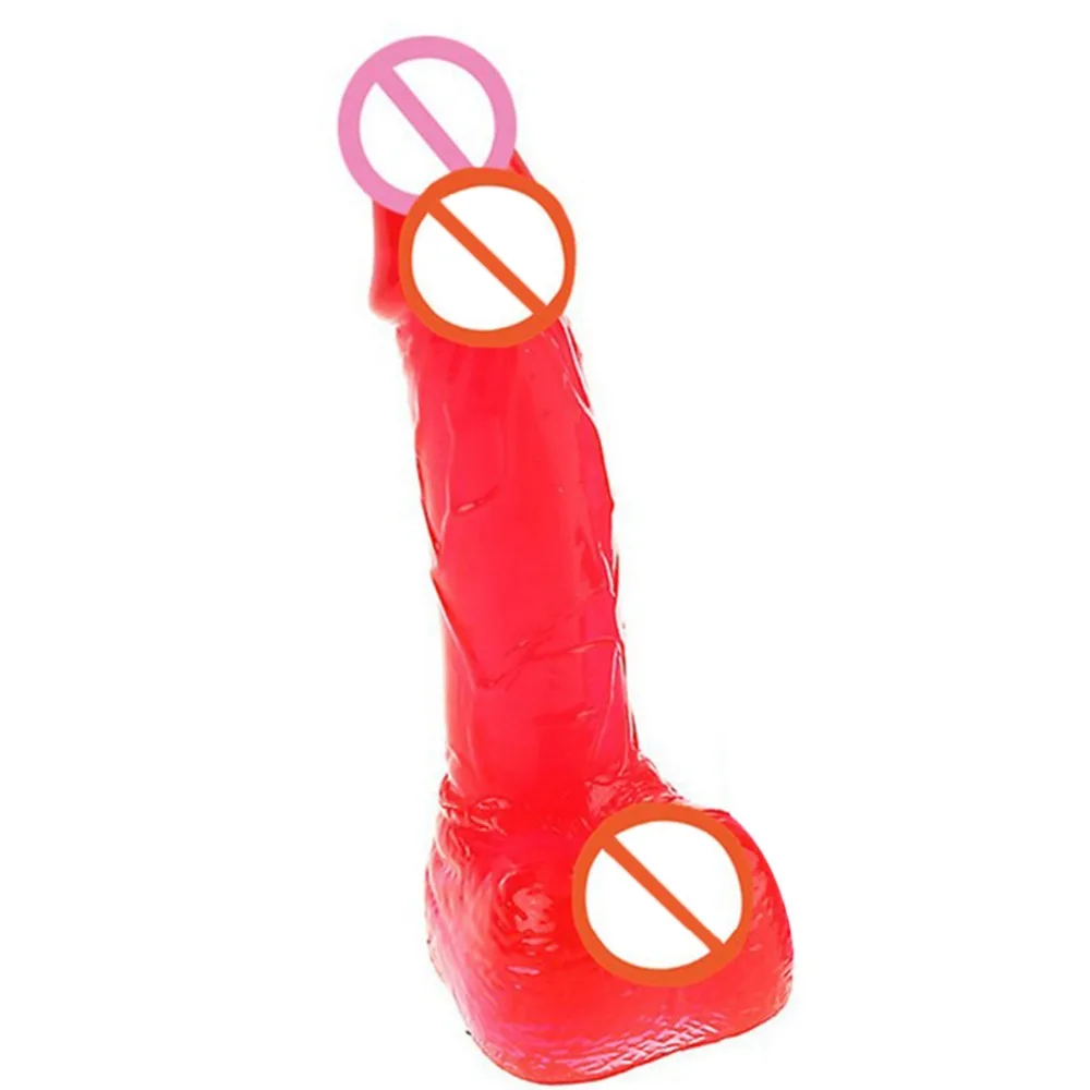 1 шт. фаллоимитатор с кристаллами реалистичные игрушки для женщин мягкий мужской