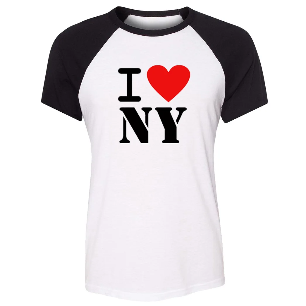 Женская футболка с коротким рукавом I Love New York|fashion tshirt|tshirt fashioncasual tshirt |