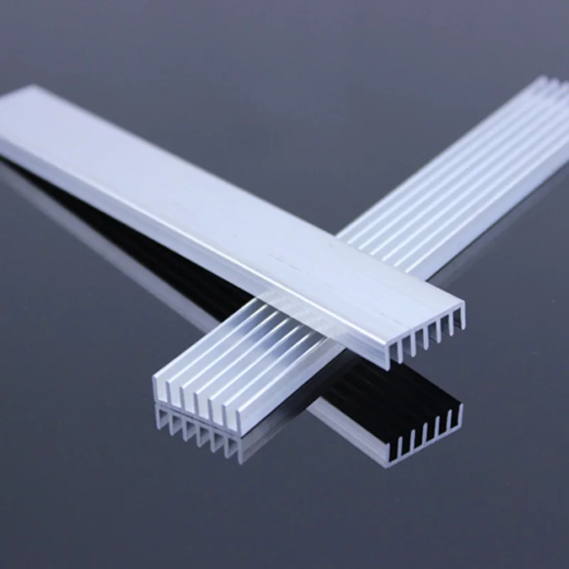 5 шт./лот 150x20x6 мм 3x1 Вт Светодиодный радиатор алюминиевый для IC охлаждения