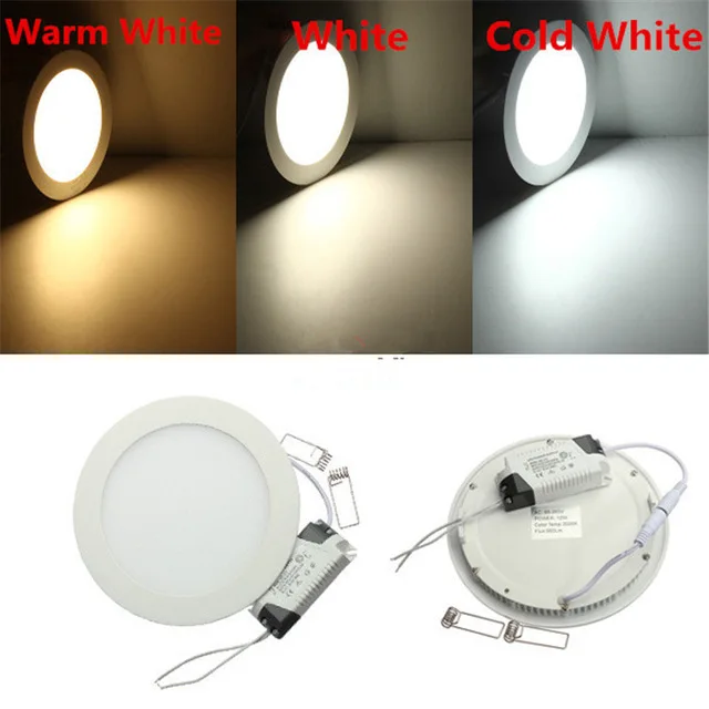 

Встраиваемый светодиодный потолочный светильник 9 Вт Светодиодная панель свет вниз свет AC85-265V теплый белый/натуральный белый/холодный белы...