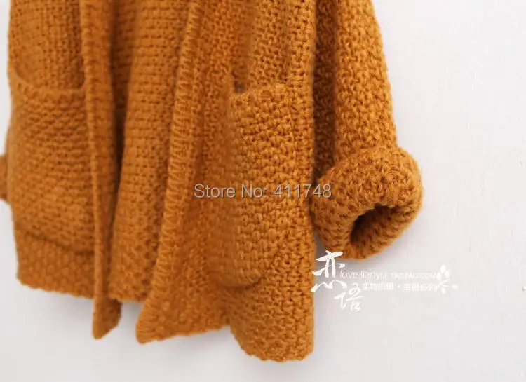 Женский трикотажный кардиган с рукавами летучая мышь|batwing sleeve cardigan|knitted cardiganlong