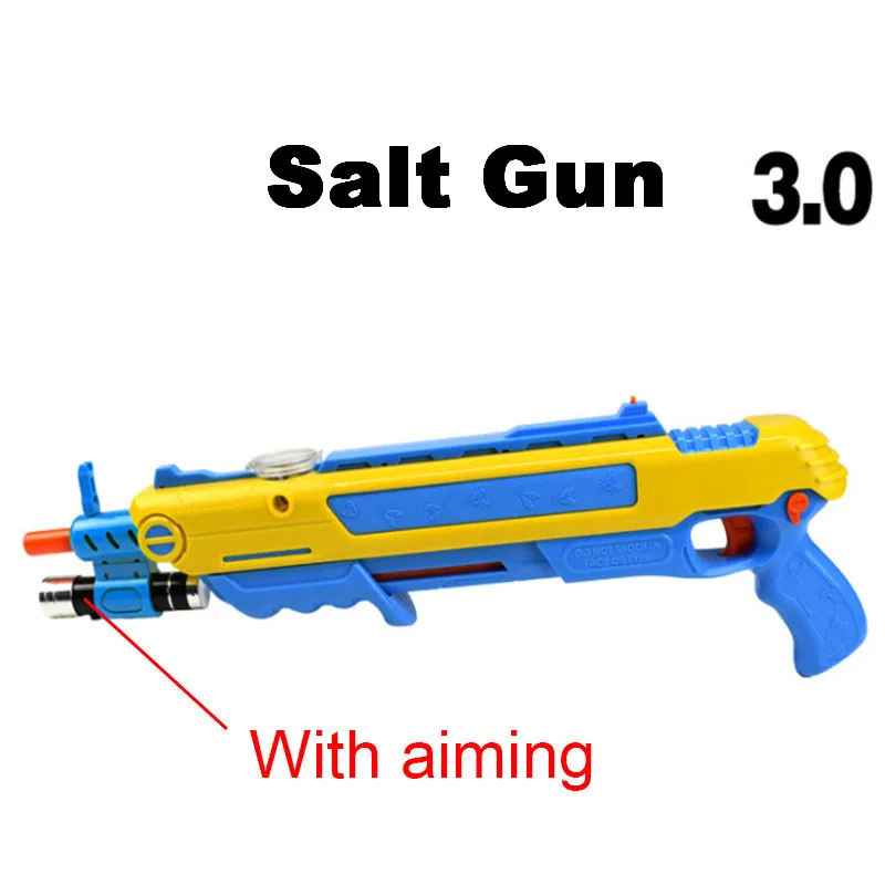 12Colors New Hot Bug Salt Fly Gun and Pepper Bullets Blaster Airsoft for Blow Creative Mosquito Model Toy | Игрушки и хобби