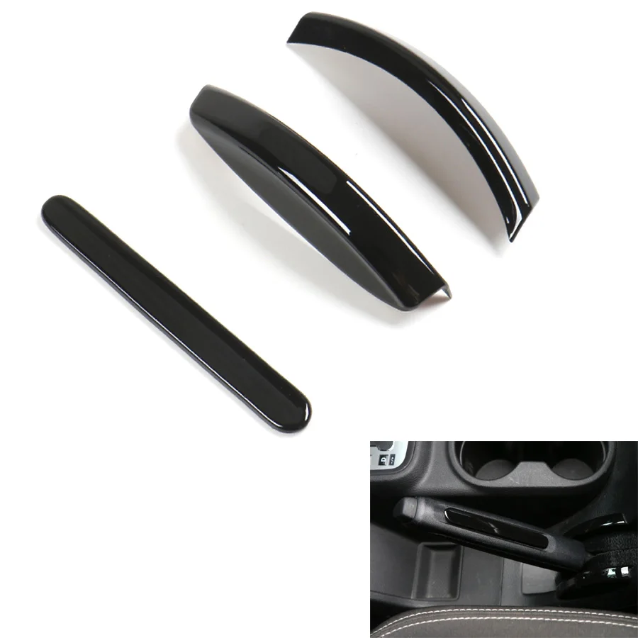 3 шт./компл. автомобильные накладки на ручные тормоза наклейки для Jeep Wrangler 2011-2016 |