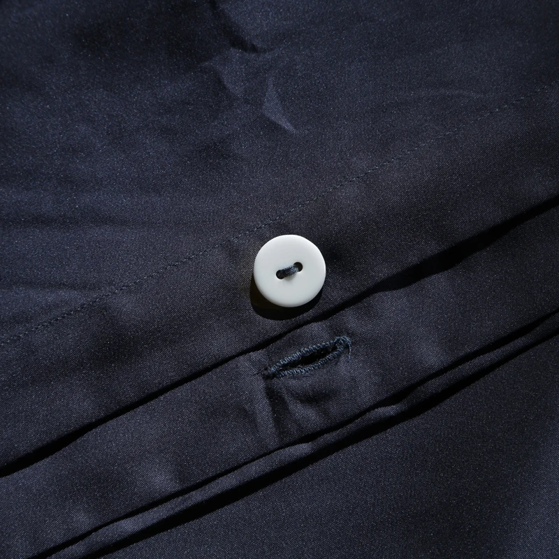 Black color Leaf embroidery Bedding Set Luxury tencel Soft Queen King size sets Bed Sheet Duvet Cover set | Дом и сад