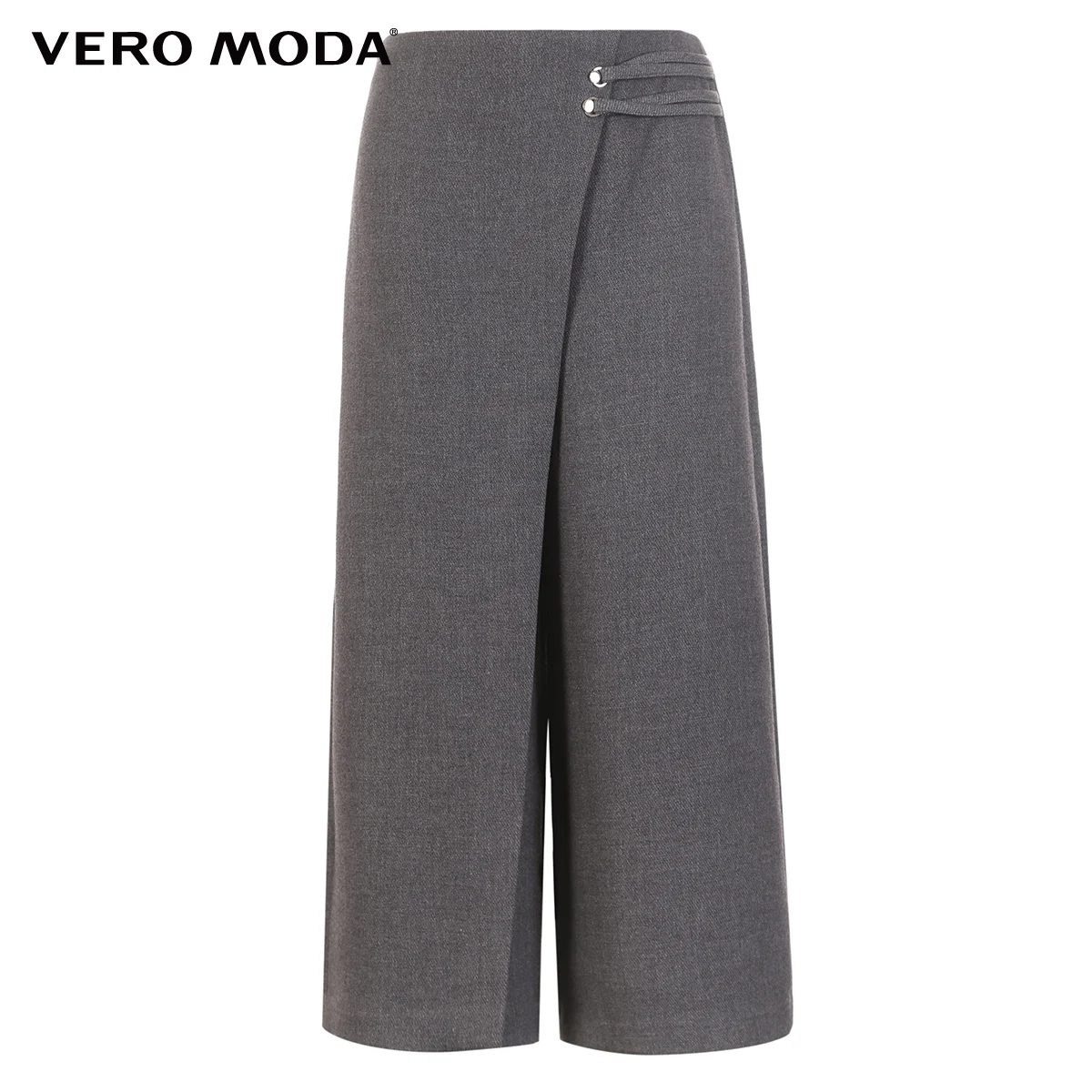 Vero Moda новые женские декоративные свободные талии пряжки широкие брюки повседневные Капри | 31836J522