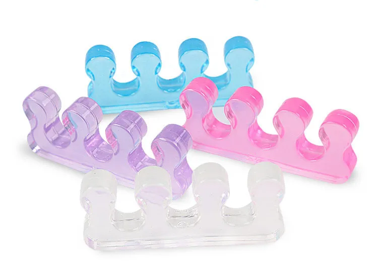 Силиконовый мягкий разделитель для пальцев ног/Разделитель маникюра и педикюра