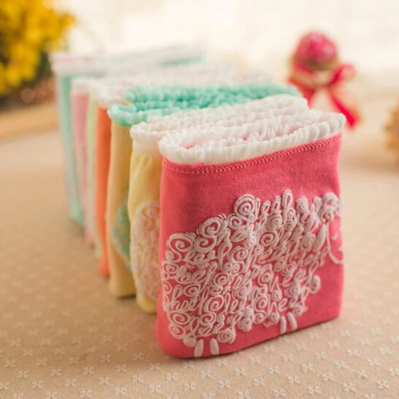 Женское нижнее белье с изображением милой овцы хлопковые дышащие мягкие трусики