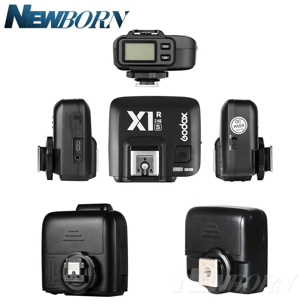 Godox X1S X1T S ЖК панель TTL 2 4G беспроводной передатчик Flash Trigger + 3 x X1R приемник для Sony TT685S