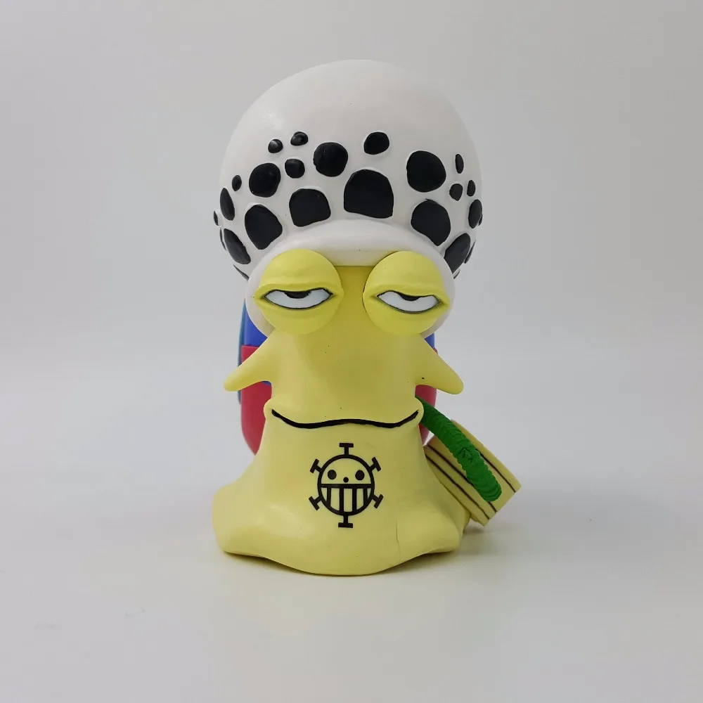 One Piece Den Mushi Telephone ПВХ экшн фигурки Trafalgar Law Doflamingo Ace Luffy коллекционные аниме Модели