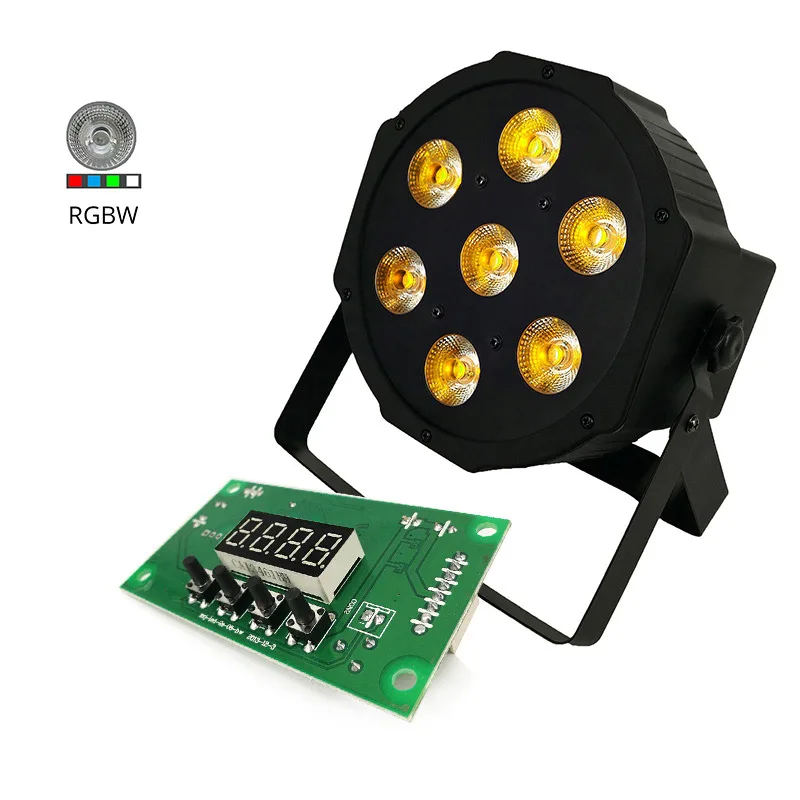 Материнская плата LED Par Lights материнская RGBW 4в1 сценическое освещение напряжение 12