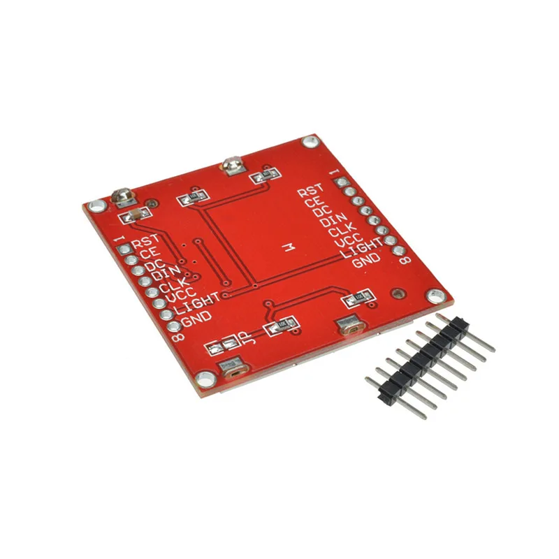 ЖК дисплей модуль монитор белое устройство подсветки PCB 84*48 84x84 5110 экран для