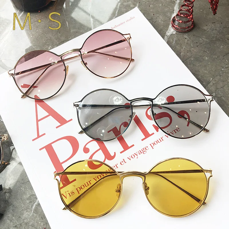 Женские и мужские классические солнцезащитные очки MS роскошные дизайнерские от
