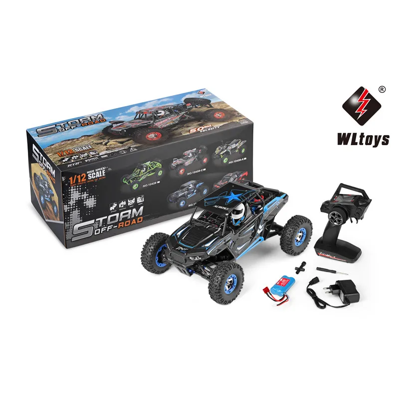 Оригинальный WLtoys 12428 A/B/C Радиоуправляемый автомобиль 1/12 Масштаб 2 4G Электрический