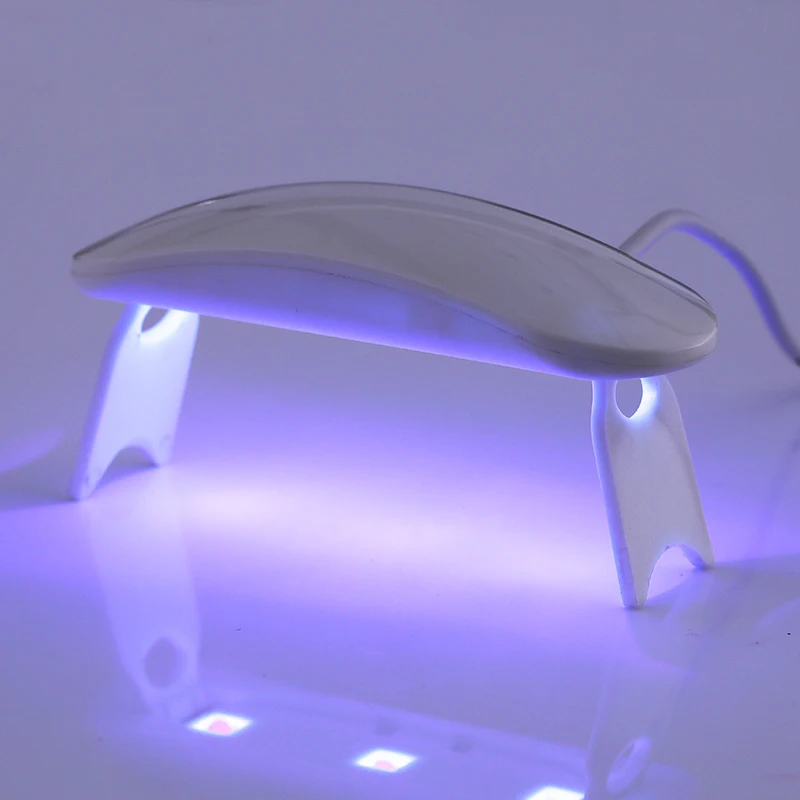 

KOSKOE 6W mini UV LED Nail Lamp Portable USB Cable White Nail Dryer Machine Home Use Nail UV Gel Dryer 3 LEDS Lamp Nail Art Tool