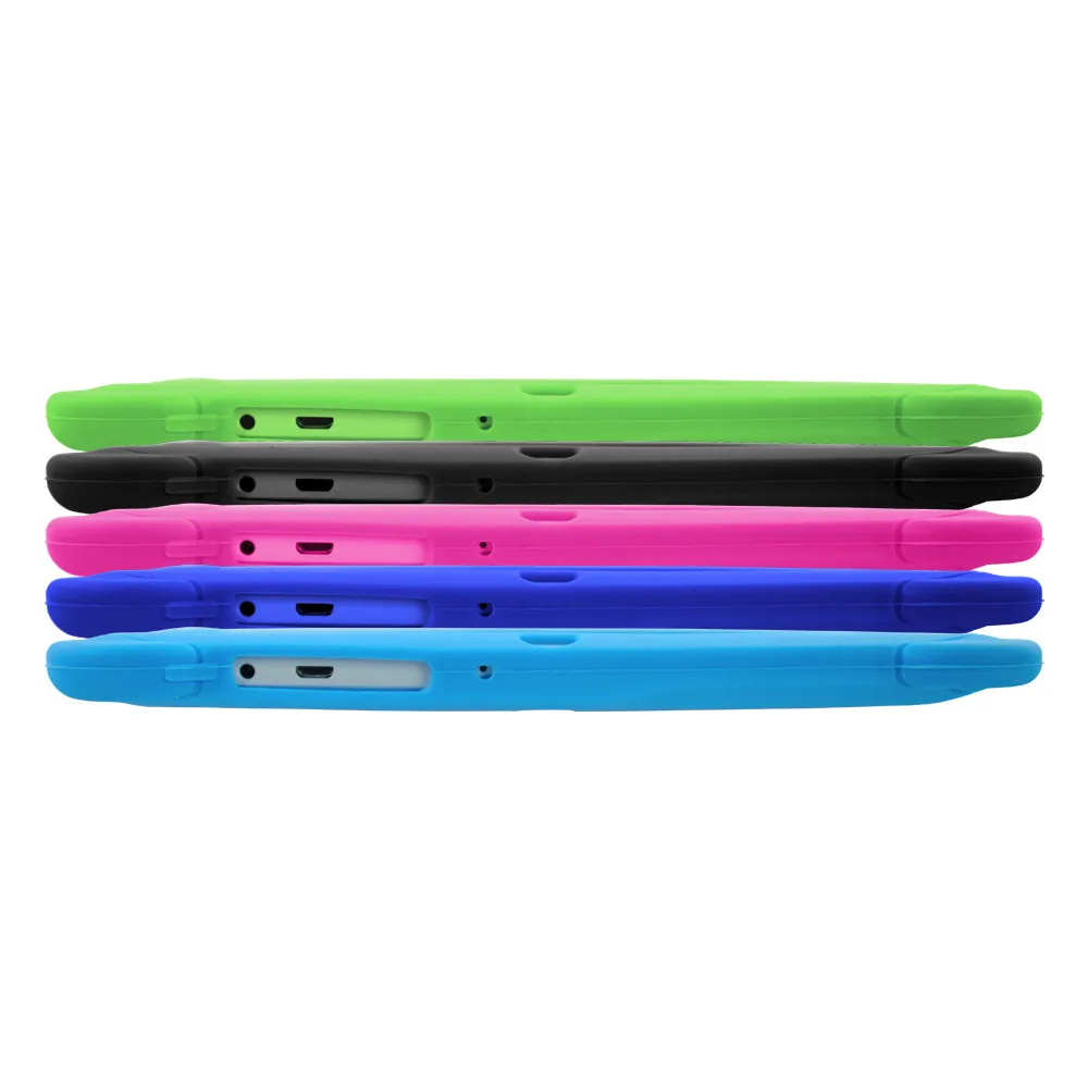 Yuntab 7 дюймов Q88 Allwinner A33 четырехъядерный 512 МБ/8 ГБ Android 4,4 Детский планшетный ПК Bluetooth двойная камера с силиконовый чехол