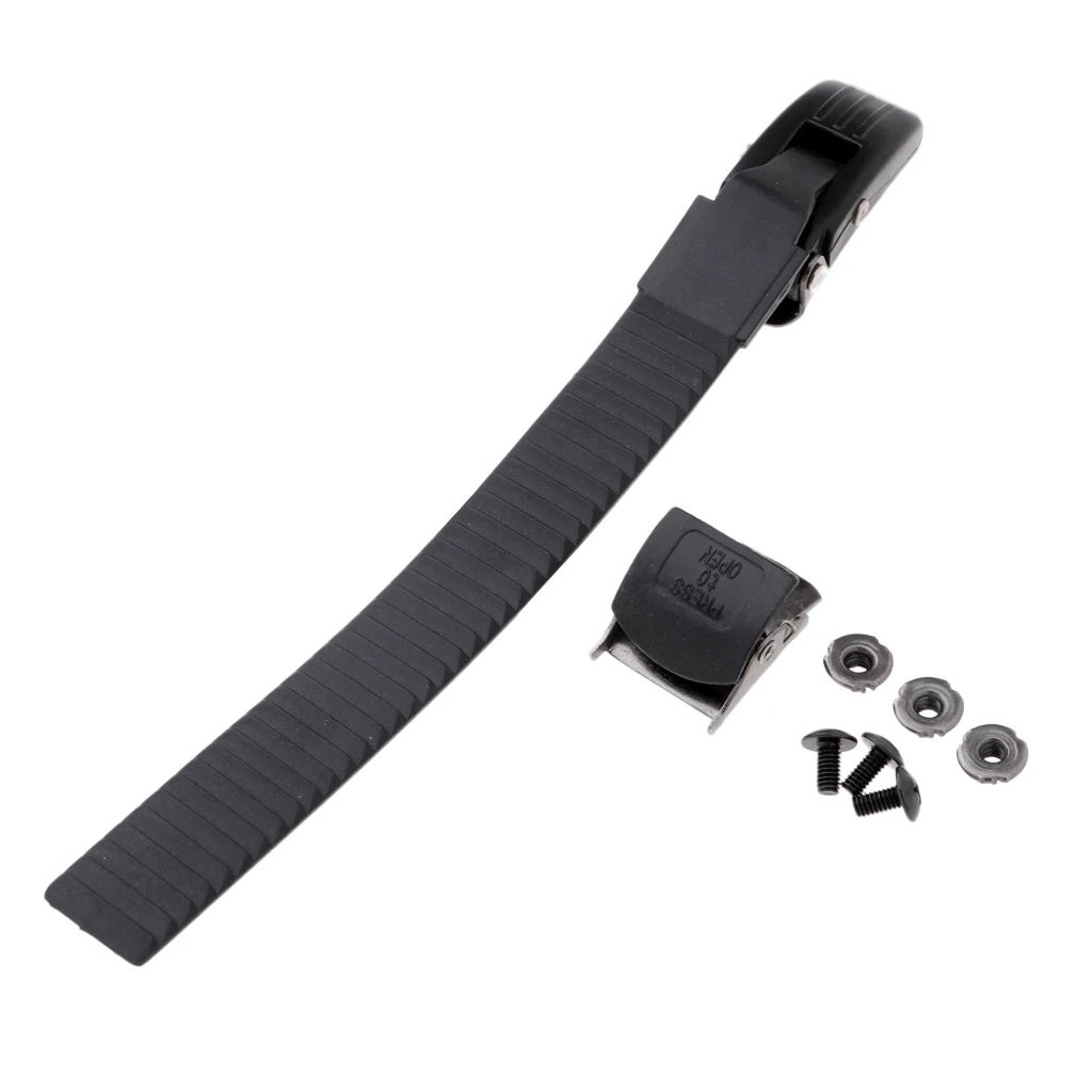 High Quality PP Inline Skate Fixing Band Strap + Mounting Clamp Screws Nuts for Replacement Scooter Parts &amp Accessories | Спорт и