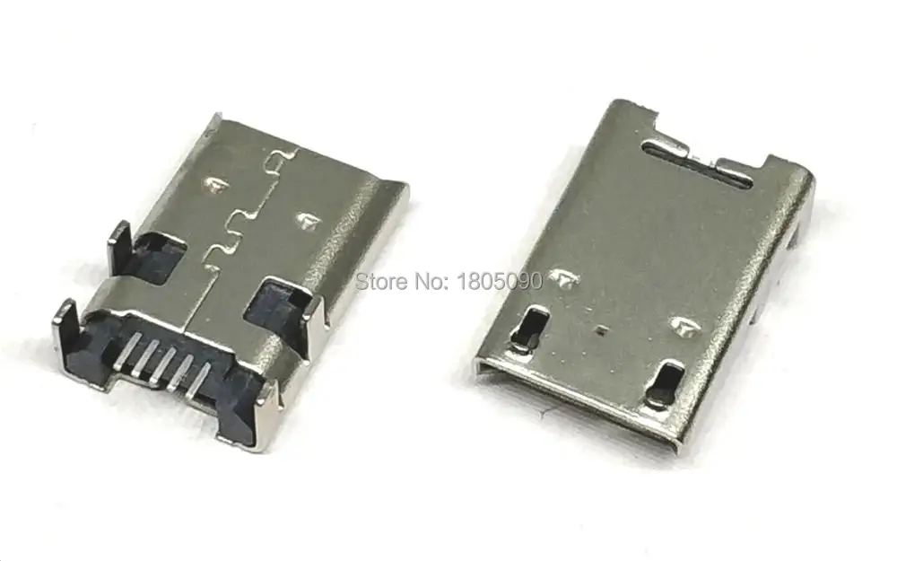 

10pcs Micro USB connector 5pin for Asus Memo Pad FHD 10 102A ME301T ME302C ME372 T ME180 ME102 K001 K013 charging port jack