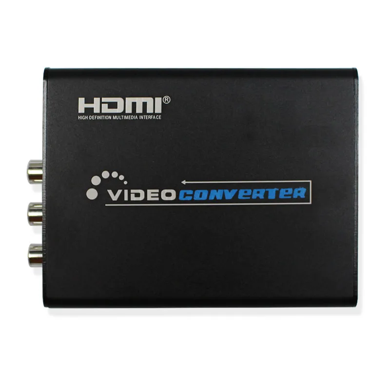 HDMI к RCA AV и S-video адаптер конвертер HDMI к 3RCA AV CVBS композитный и S-Video конвертер адаптер Поддержка 720 P/1080 P