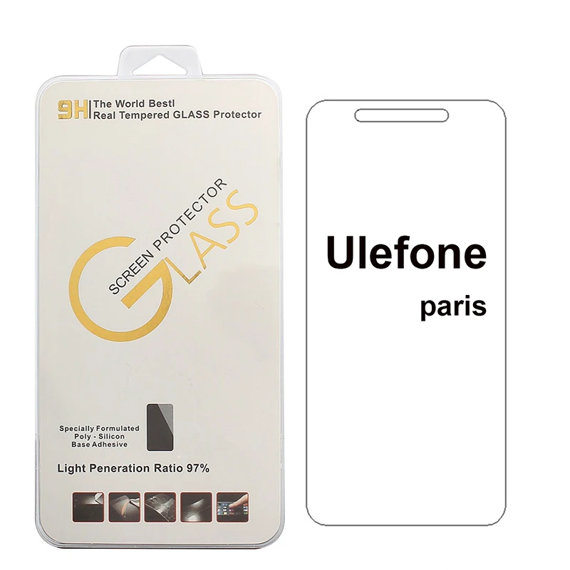 For Ulefone S8 pro / Metal/ Paris Tempered Glass 9H 2.5D High Quality Protective Filmfree white edge liquid | Мобильные телефоны и