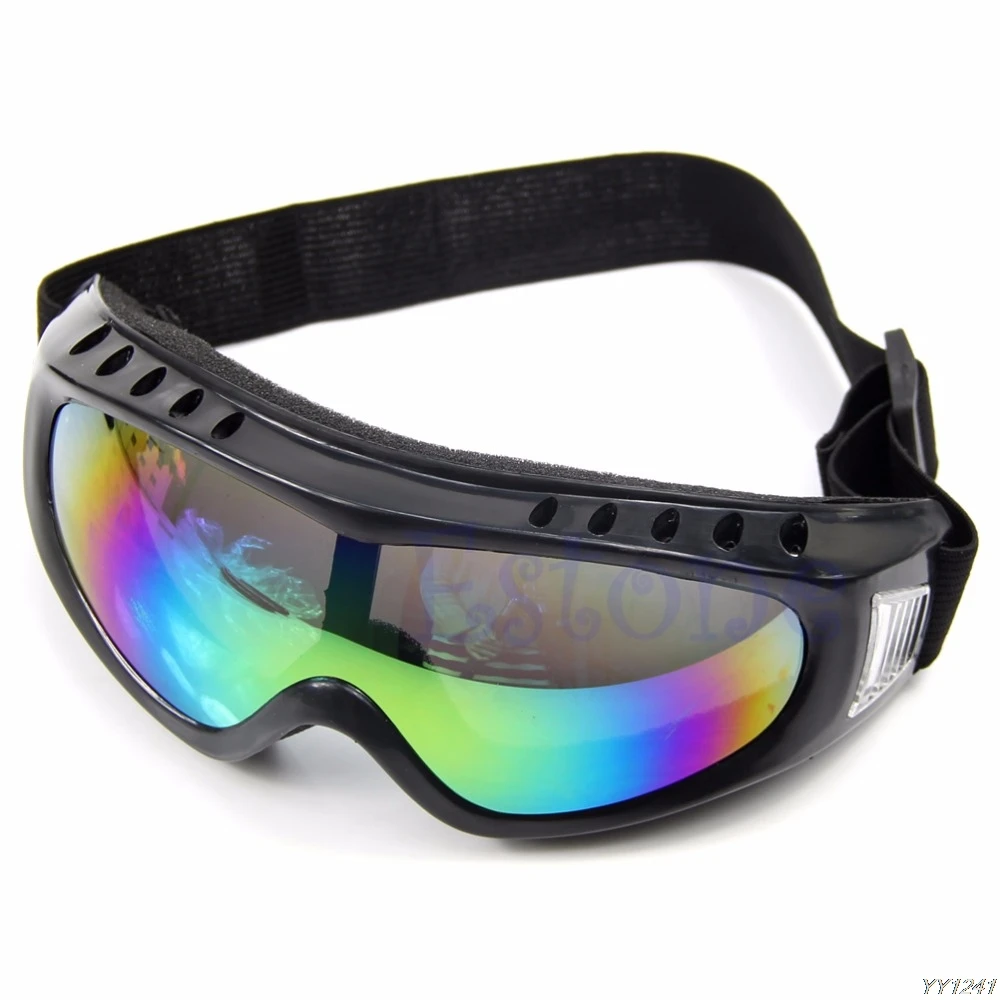 

New Skiing Goggles Outdoor Sport Dustproof Sunglass Coated Safety Eye Glasses Hot G6KC