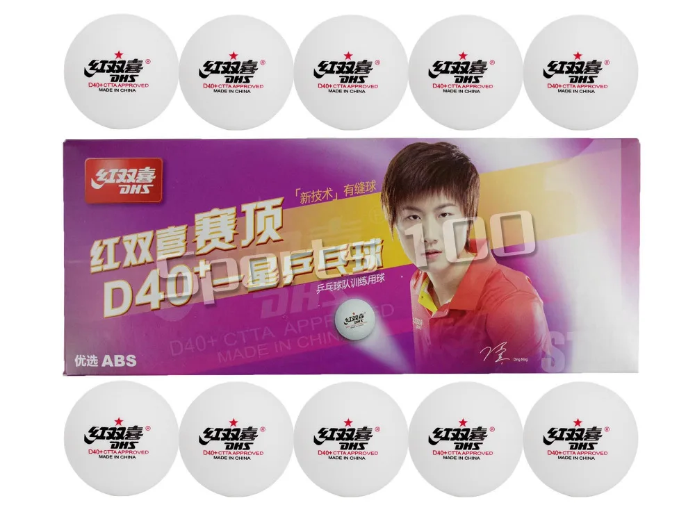 Белые мячи для настольного тенниса 30x DHS D40 +|table tennis balls|tennis table ballwhite ball |