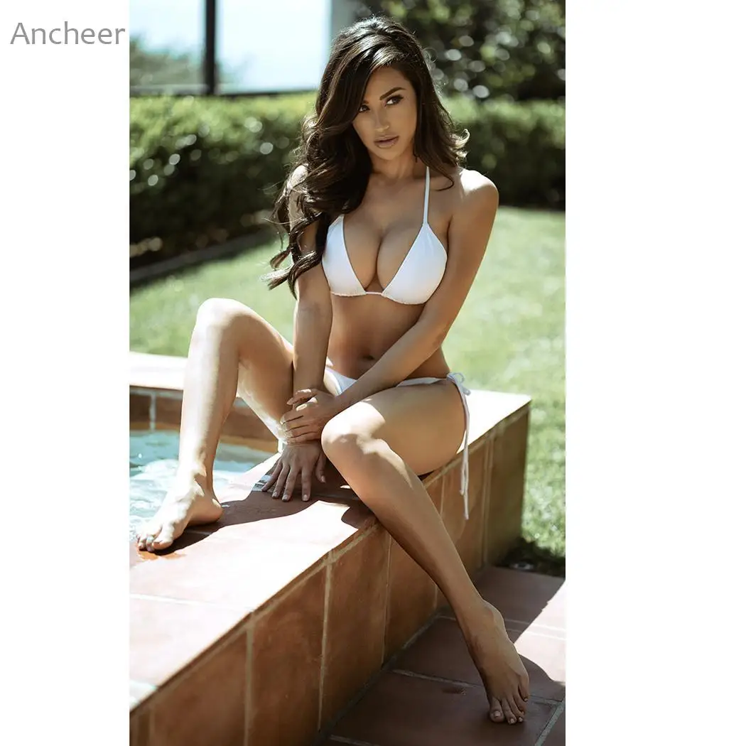 Костюм бикини набор Пуш ап Бандо Бюстгальтер бандаж купальник купальный женский