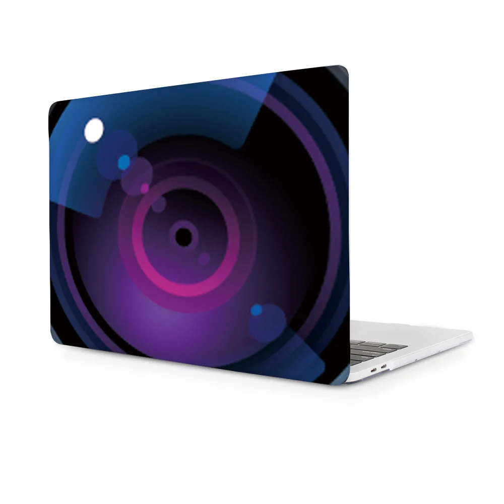 M040 Для нового Macbook Pro 13 15 чехол для сенсорной панели камеры с печатью пластиковый жесткий чехол для Mac Air 13 A1932 Pro 13 15 с retina крышка дисплея - Цвет: M040