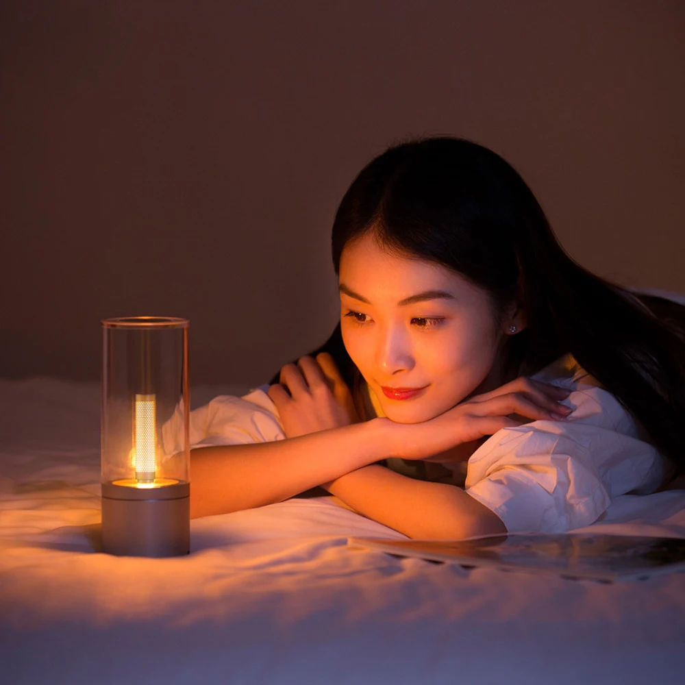 Xiaomi Mijia YEELIGHT Candela свет умный контроль светодиодный ночник атмосферный для