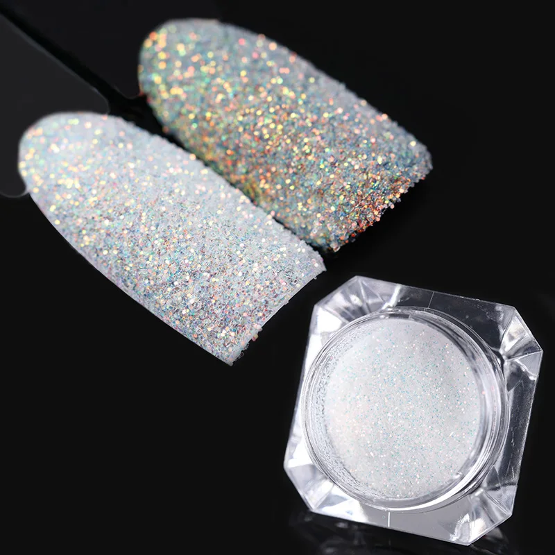BORN PRETTY Magic Shell блестящий порошок 1 5 г Сияющий ультра тонкий дизайн ногтей