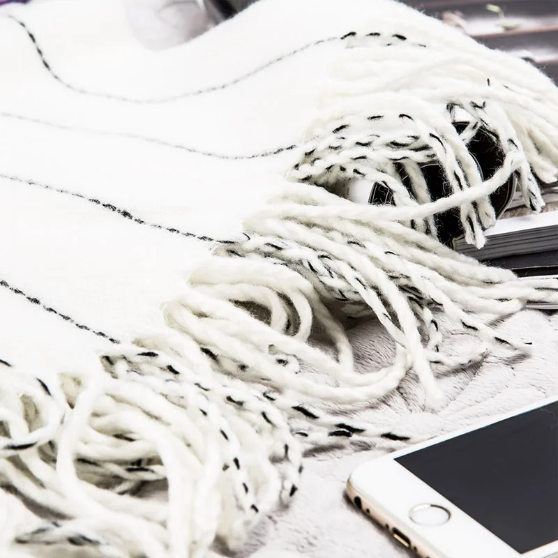 2017 Новая мода осень зима длинные Ленточки Для женщин шарф Элегантные обертывания