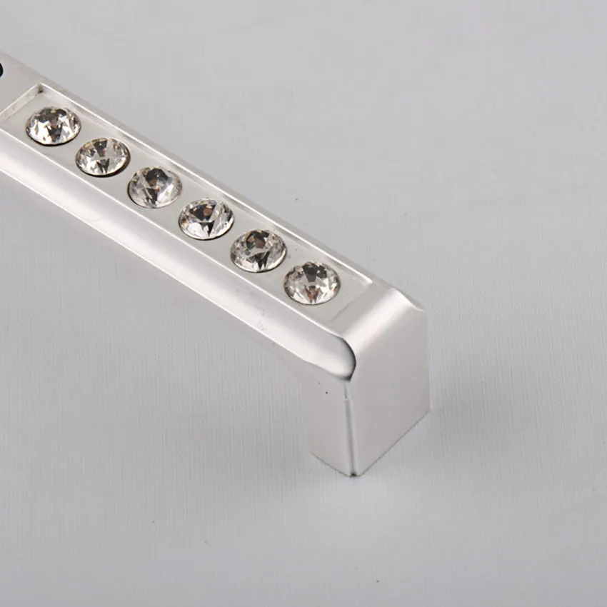 Европейская резная ручка для шкафа Удлиненная с алмазами сельского 5 дюймов