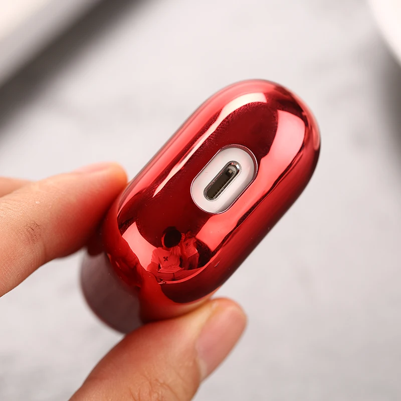 Чехол для AirPods, люксовое золотое покрытие, Жесткий Чехол, Bluetooth, беспроводные наушники, чехол для iPhone, наушники Air Pods, 2-я зарядная коробка