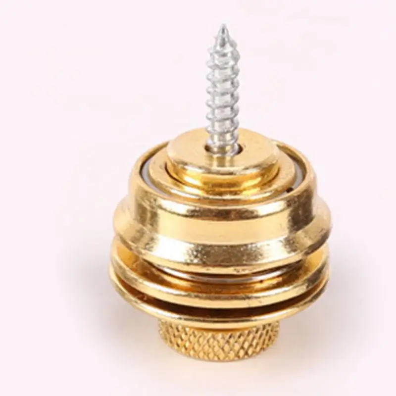 1 шт. замок для гитарного ремня Straplock Button Guitar Buckle Skidproof Для акустического электрического бас-ремня