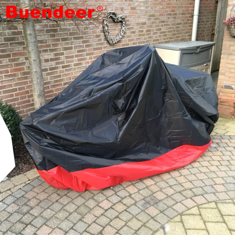 Buendeer, 3 цвета, M/XL/XXL/XXXL, мотоциклетная крышка, водонепроницаемая, уличная, УФ-защита, защита для велосипеда, дождя, мотоцикла, скутера, защитное покрытие