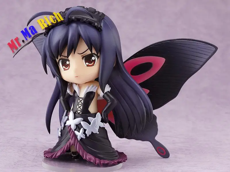 10 см Q версия Accel World Kuroyuki Hime подвижная фигурка игрушки коллекция Рождественская