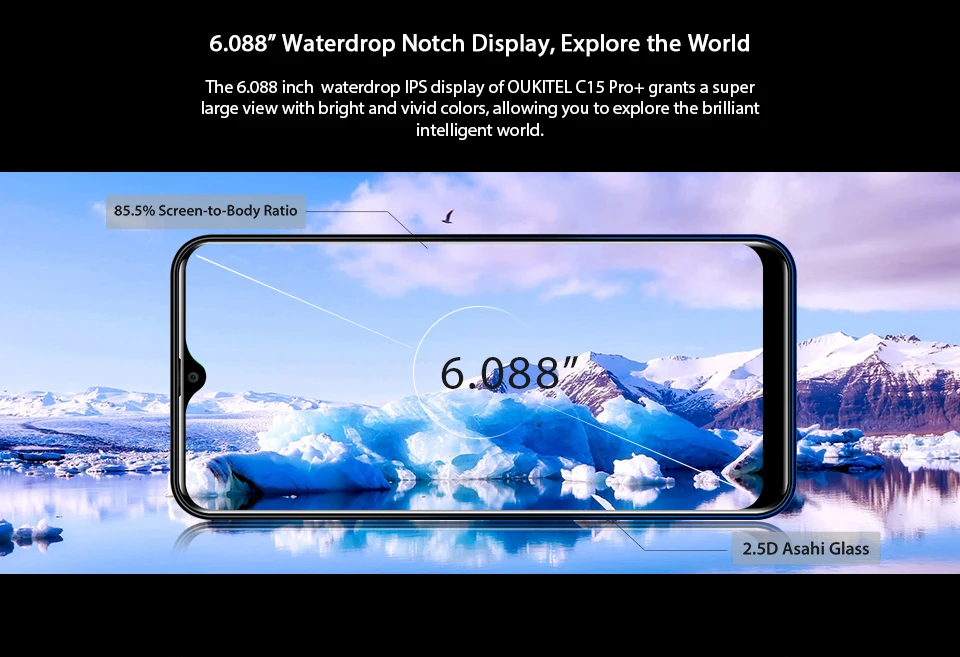 OUKITEL C15 Pro+ 6,08" 19:9 Android 9,0 мобильные телефоны 3 ГБ 32 ГБ MT6761 капля 4G смартфон отпечаток пальца лицо ID 5G WiFi телефон