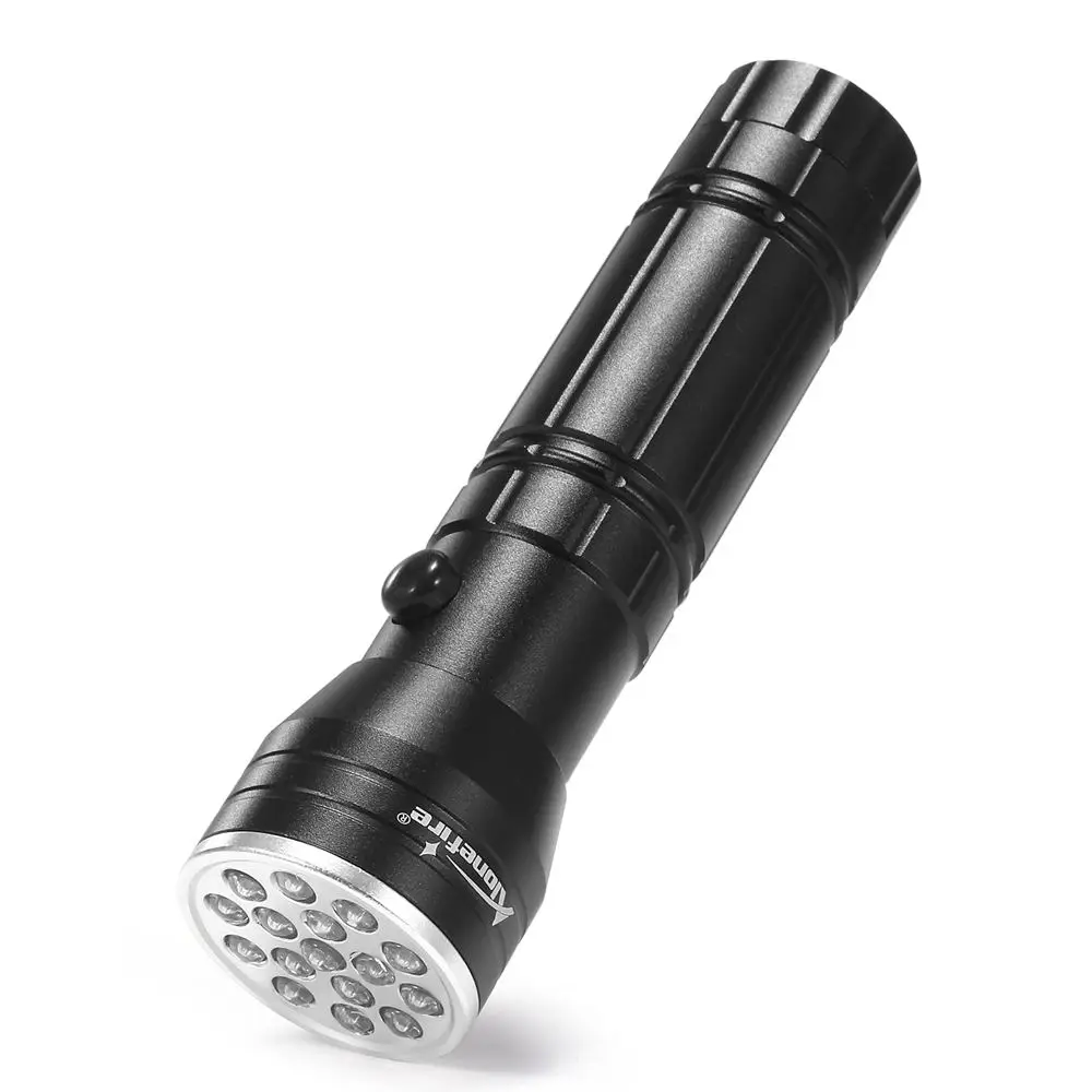 ALONEFIRE 16 Светодиодный UV светильник 395nm вспышка Ультрафиолетовый Скорпион кошки