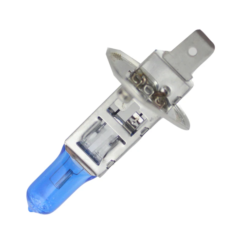 1 пара (2 шт) Супер Белые H1 12V 55W ксеноновые противотуманные галогеновые