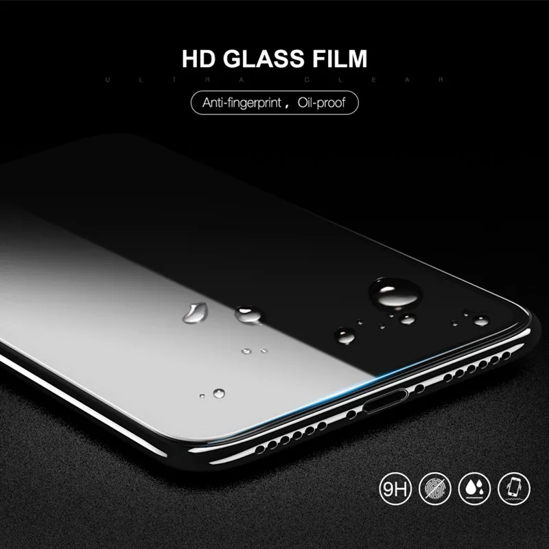 Для стекла Samsung Galaxy A10 Защитная пленка для экрана с полным клеем закаленное стекло