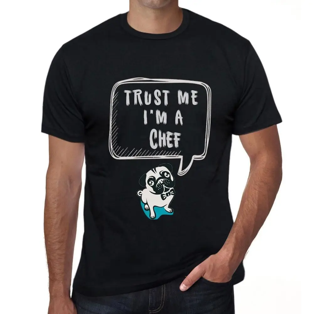 Trust I'm a Chef Мужская футболка с принтом подарок на день рождения 00528|Мужские