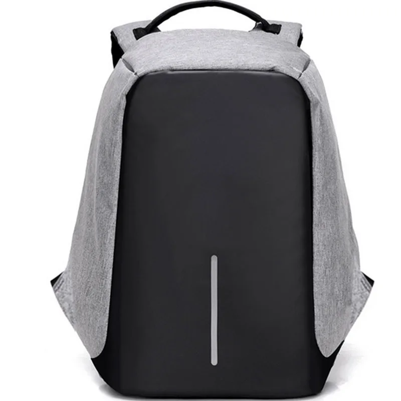 Нейлон Материал backbag USB зарядка 15 дюймов Тетрадь сумка Водонепроницаемый рюкзак