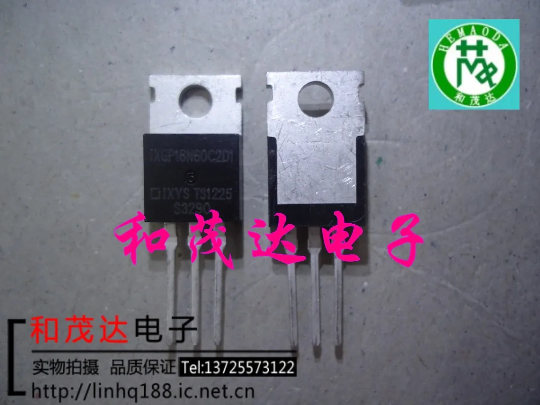 

Оригинальный Новый 5 шт./IXGP16N60B2D1 TO-220 600V 16A TO220