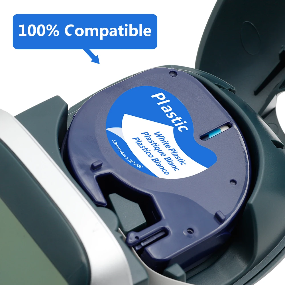 Fimax 7 шт. 91201 Φ Letratag пластиковая лента 12 мм 91330 16952 91331 91332 смешанный цвет кассета для