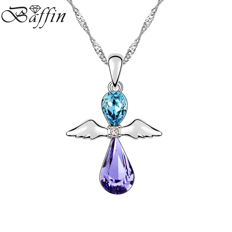 Перегородка 3 цвета яркое ожерелье с кристаллами выполненное из элементов Swarovski