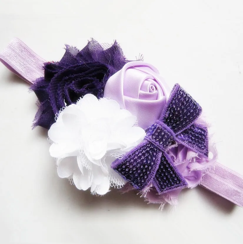 100 шт бесплатная доставка новый-милый жемчуг-цветок-кружево-повязка на