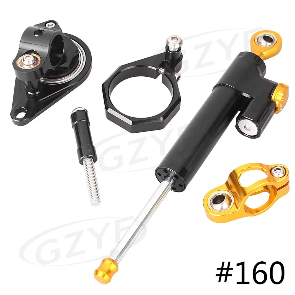 

Стабилизатор рулевого демпфера CNC с комплектом кронштейнов, контроль безопасности для SUZUKI GSXR 600 750 2006-2010 K6 K8, анодированная поверхность