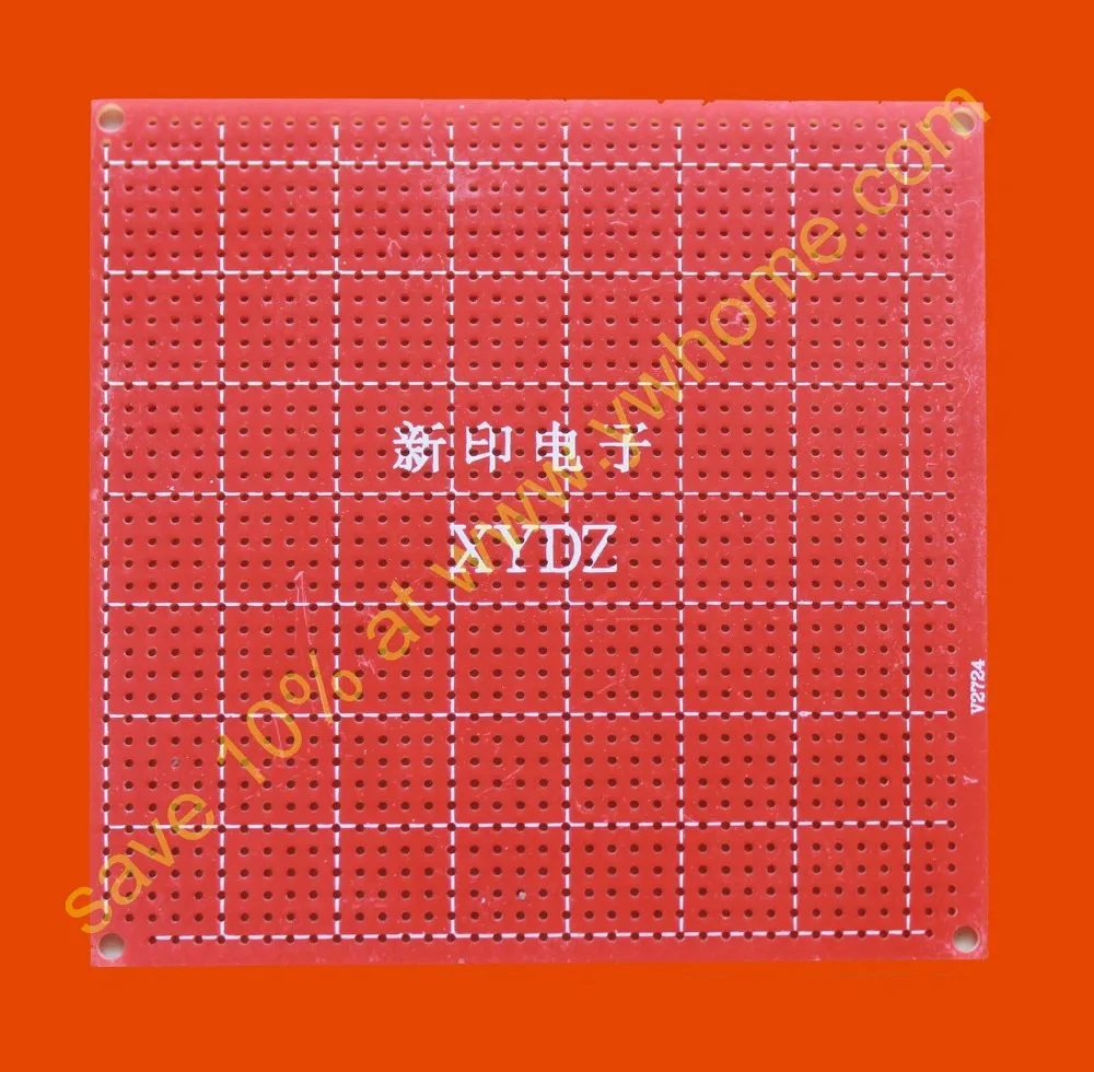 

10X10CM Single Side Prototype PCB Panel Universal Circuit Board Glass Fiber